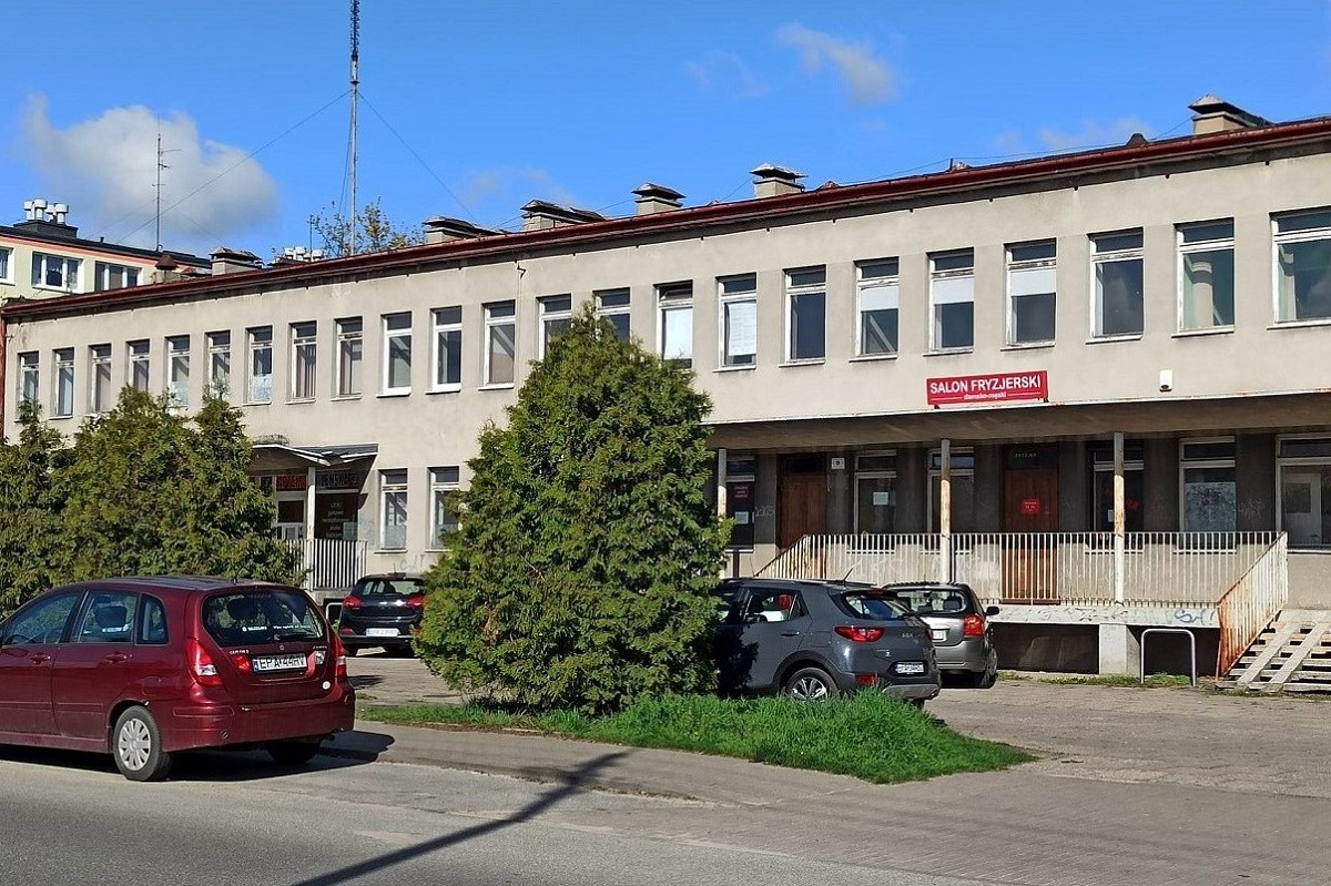 Budynek, który do jesieni 2018 roku służył pacjentom.